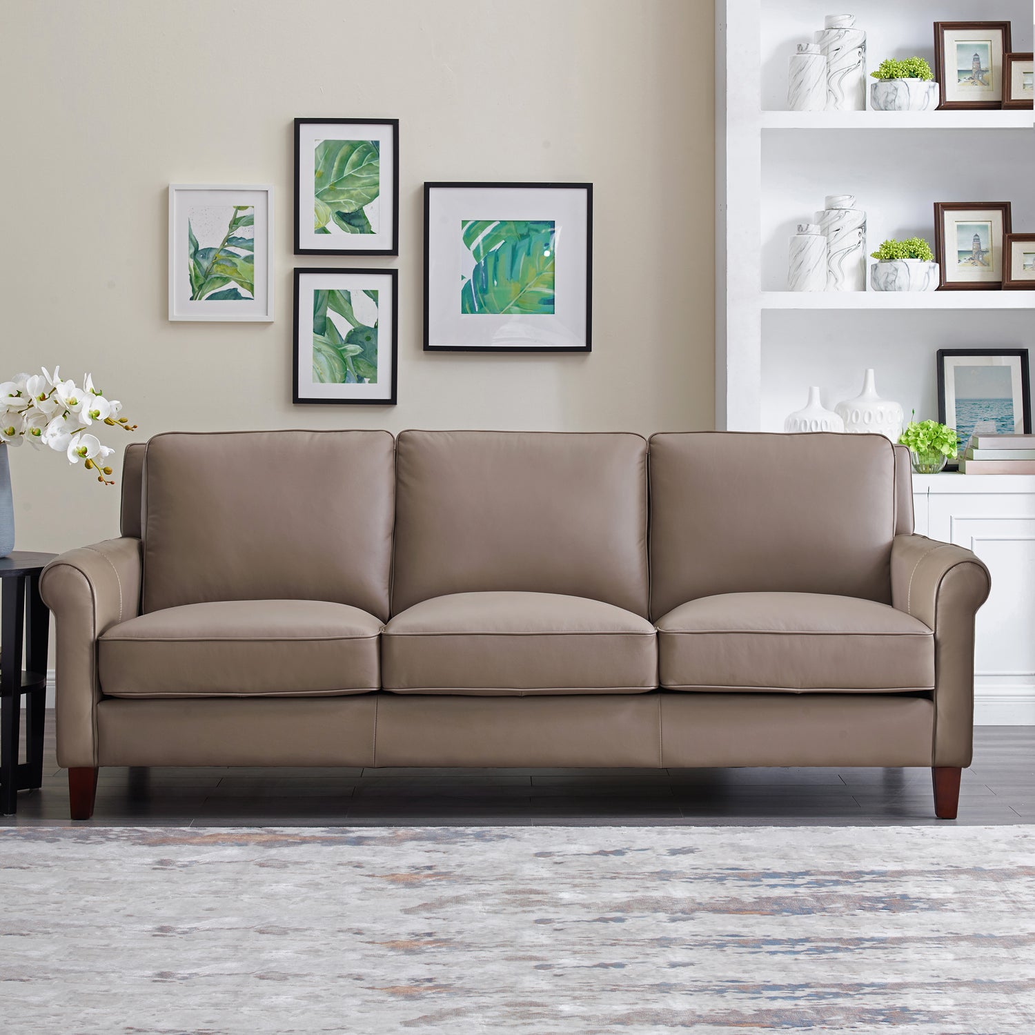 Larsen Top Grain Leather Collection Prospera Home