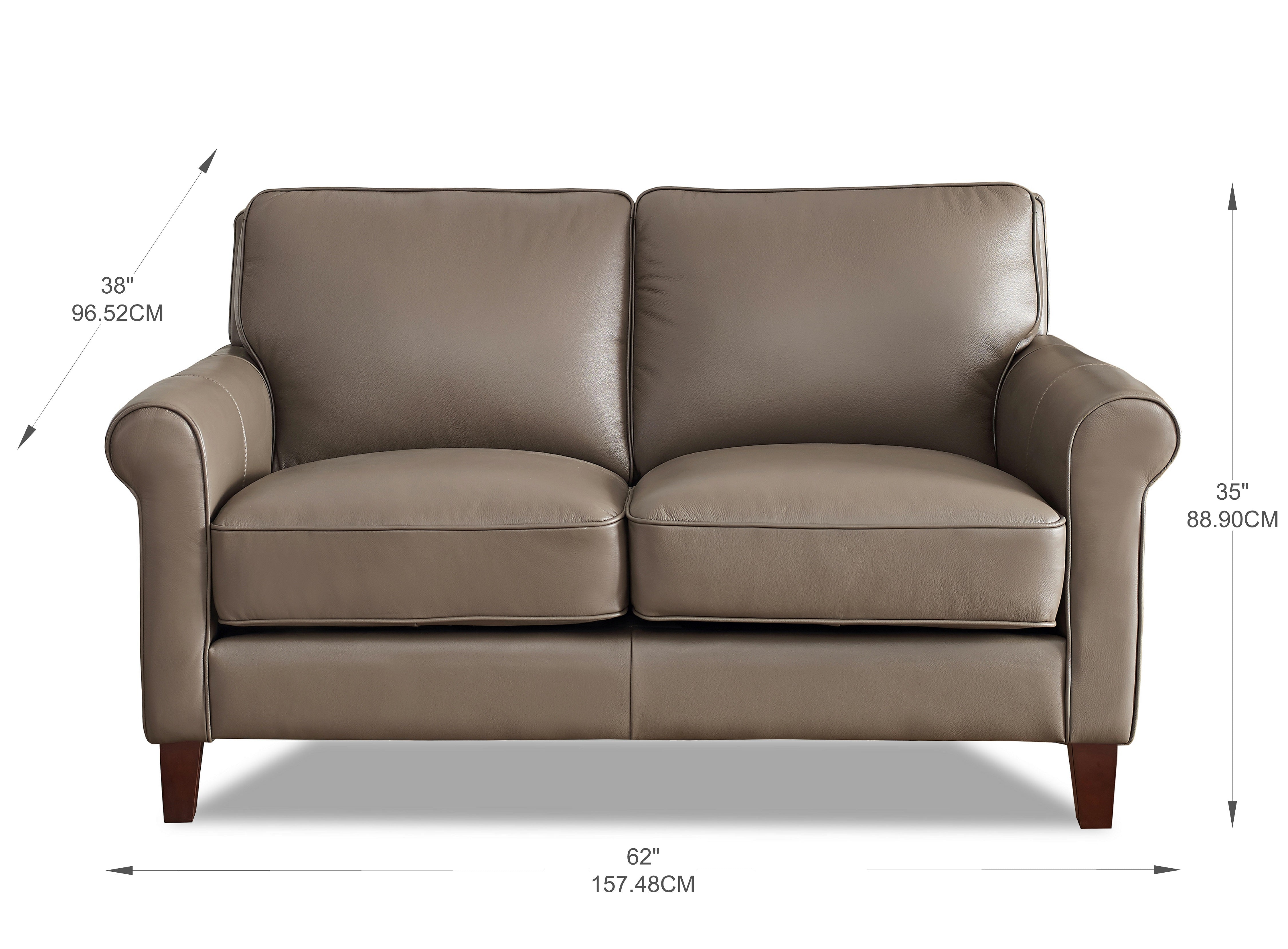 Larsen Top Grain Leather Collection Prospera Home